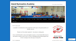 Desktop Screenshot of islandgymnasticsacademy.com